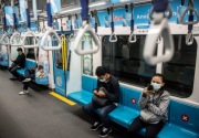 Jumlah penumpang MRT Jakarta turun sejak Maret