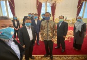 Ketum PAN dan Partai Gelora silaturahmi dengan Presiden