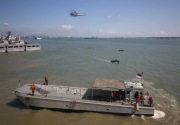 TNI AL dan TLDM patroli bersama di Selat Malaka