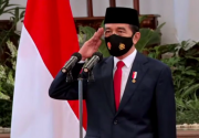 HUT TNI, Jokowi: Pegang teguh amanat Sapta Marga