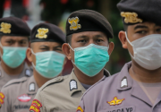 Ribuan personel kepolisian amankan pilkada Jateng dan siaga erupsi Merapi