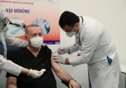Presiden Turki terima suntikan vaksin Covid-19 milik Sinovac