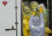 Sepanjang 2020, Pemprov DKI hancurkan 1.538 kg limbah masker