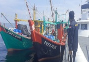 KKP tenggelamkan 10 kapal ilegal fishing Vietnam-Malaysia
