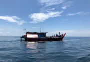 KKP tenggelamkan 6 kapal ilegal fishing Malaysia