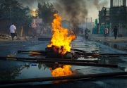 Delapan orang tewas dalam protes antikudeta Myanmar