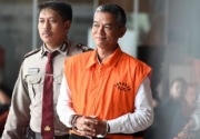 KPK eksekusi Wahyu Setiawan ke Lapas Kedungpane Semarang