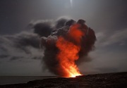 Kebocoran gas menjadi penyebab kebakaran di perairan Meksiko