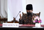 Berjuang bebas dari Covid-19, Jokowi: Usaha lahiriah harus dibarengi batiniah