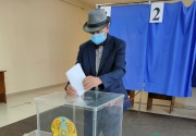 Pertama kali, warga Kazakhstan di pedesaan nyoblos pemilu