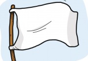 Pedagang di Puncak kibarkan bendera putih
