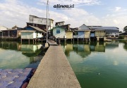 Yang tinggal di kampung tenggelam: Seiring waktu, saya terbiasa hidup sama air