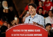 Pemilu Kanada: Pria didakwa karena melemparkan batu ke PM Kanada