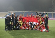Besok, timnas wanita Indonesia pulang bawa kemenangan