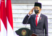 HUT TNI, Jokowi sebut perang melawan Covid-19 kuras tenaga