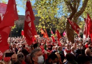 Kerusuhan di Italia, polisi tangkap pemimpin partai sayap kanan