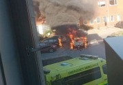 Polisi kontra-teror Inggris menangkap 3 tersangka setelah ledakan mobil Liverpool