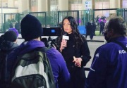 Fans Fiorentina terancam 3 tahun penjara setelah menepuk belakang  tubuh reporter wanita 