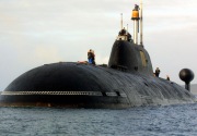 Vladimir Putin resmikan dua kapal selam baru bertenaga nuklir Rusia