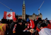 191 demonstran penolak vaksinasi Covid di Kanada ditangkap