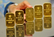 Harga emas anjlok setelah  Rusia serang Ukraina