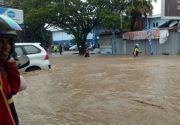 Banjir di Serang Banten mulai surut