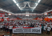 Relawan Banyumas deklarasi satu komando 2024 bersama Jokowi 