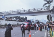 Polisi sweeping pedemo asal luar Jakarta