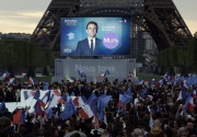 Pilpres Prancis: Macron mengalahkan  Le Pen,  berjanji menebus kesalahan di periode pertama