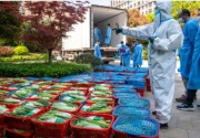 Makanan dari pemerintah China 'kaki bebek rebus' bikin warga Shanghai muntah