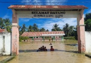 110 rumah warga dan lahan pertanian di Mamuju Tengah terendam banjir