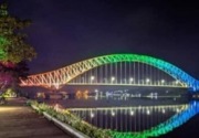 Dishub Kukar segera perbaiki kerusakan lampu tematik Jembatan Kartanegara