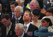 Pangeran Harry hadiri kebaktian ulang tahun Ratu Elizabeth II  di atas takhta