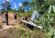 Polisi dan KNKT investigasi jatuhnya pesawat AMA PK-RCQ