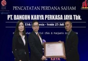 Resmi IPO, Bangun Karya Perkasa Jaya raih dana Rp40,62 miliar