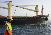 Kapal gandum Ukraina pertama untuk Afrika tiba di Djibouti