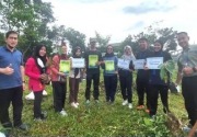 Rawat alam Bumi Borneo, peserta Latsar CPNS Dispora Kaltim tanam ratusan pohon 