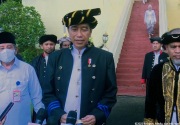 Dianugerahi Gelar Kesultanan Ternate, Jokowi ingatkan pentingnya merawat tradisi
