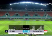 Timnas Indonesia U-17 permalukan Guam dengan skor 14-0