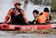 Banjir Australia merendam ratusan rumah