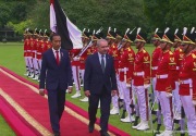  Presiden Jokowi sambut kedatangan PM Palestina di Istana Bogor
