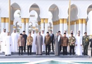 Jokowi dan Mohamed Bin Zayed Al-Nahyan resmikan Masjid Sheikh Zayed
