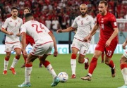 Denmark vs Tunisia imbang tanpa gol