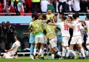Drama injury time, Iran cetak 2 gol kalahkan Wales