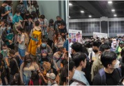 Ribuan orang memadati Festival Anime di Singapura setelah jeda panjang akibat COVID