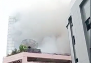 Kebakaran Gedung Kemenkumham diduga karena korsleting