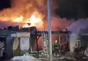 Sebuah panti jompo  terbakar,  20 orang tewas