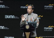 Tekanan global mereda, Jokowi minta masyarakat optimis dengan perekonomian nasional