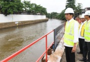 Tersisa 17 km, Presiden Jokowi targetkan normalisasi Sungai Ciliwung rampung akhir 2024