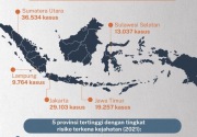 Peta kejahatan di Indonesia